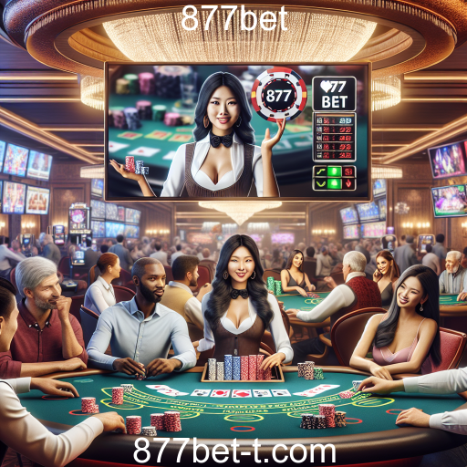 Experiência Imersiva no Cassino Ao Vivo da 877bet